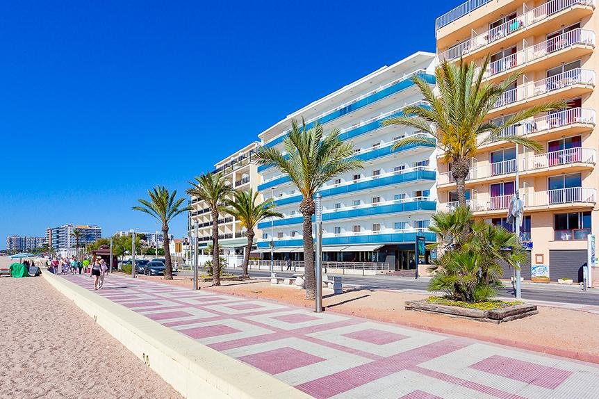 Sfeervol hotel aan de strandpromenade van Los Pinos